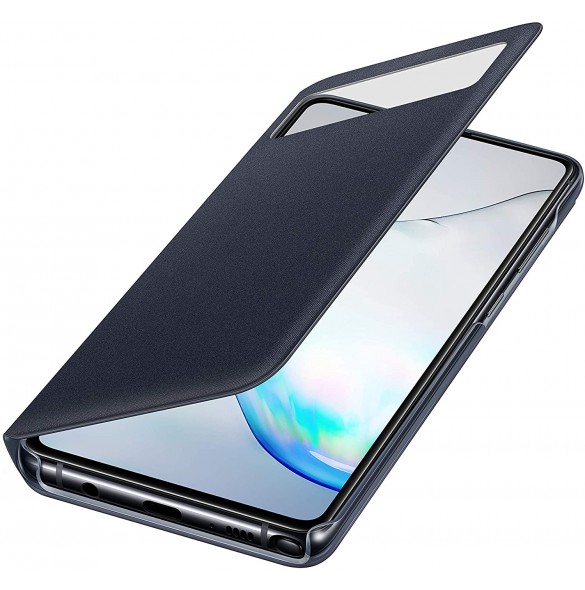 Samsung S-View Skal till Samsung Galaxy Note 10 Lite - Svart EF-EN770PBE