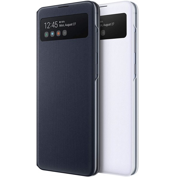 Samsung S-View Skal till Samsung Galaxy Note 10 Lite - Svart EF-EN770PBE