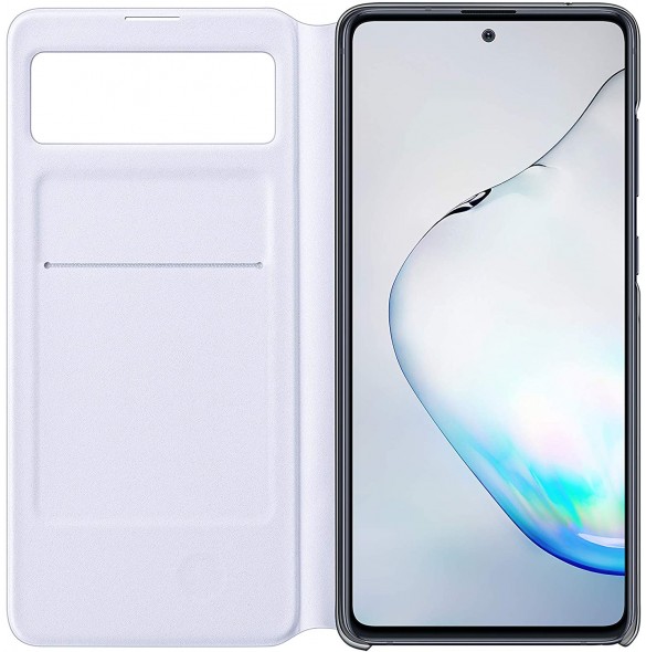 Samsung S-View Skal till Samsung Galaxy Note 10 Lite - Svart EF-EN770PBE