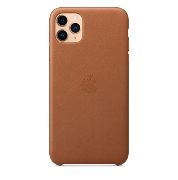 Apple MX0D2ZM/A Läderskal till iPhone 11 Pro Max - Brun