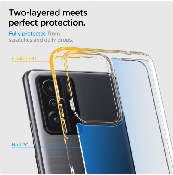 Xiaomi 11T 5G / 11T Pro 5G och väldigt snyggt skydd från Spigen.