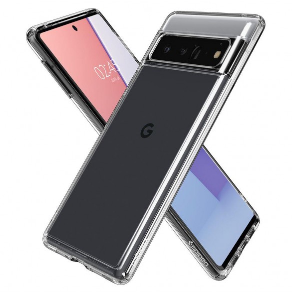 Google Pixel 6 Pro och väldigt snyggt skydd från Spigen.