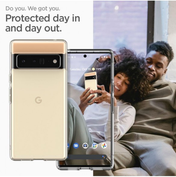 Kristallklart och väldigt snyggt skal till Google Pixel 6 Pro.