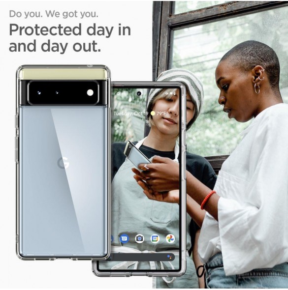 Vackert och pålitligt skyddsfodral för Google Pixel 6.