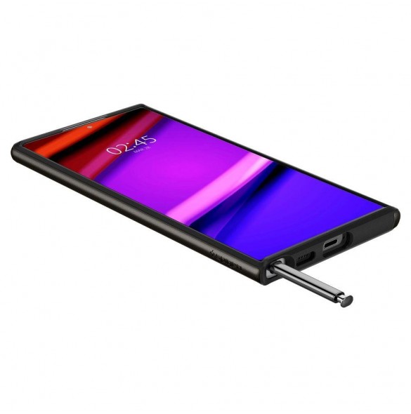 Med detta fodral kommer du att vara lugn för Samsung Galaxy S22 Ultra och väldigt snyggt skydd från Spigen.