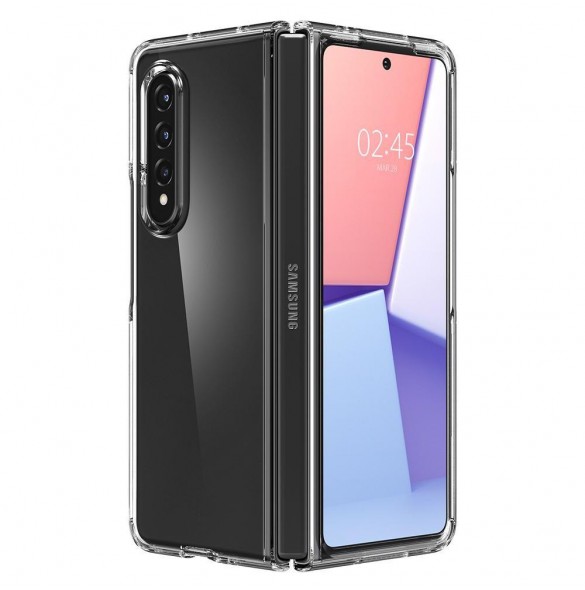 Samsung Galaxy Z Fold 3 och väldigt snyggt skydd från Spigen.