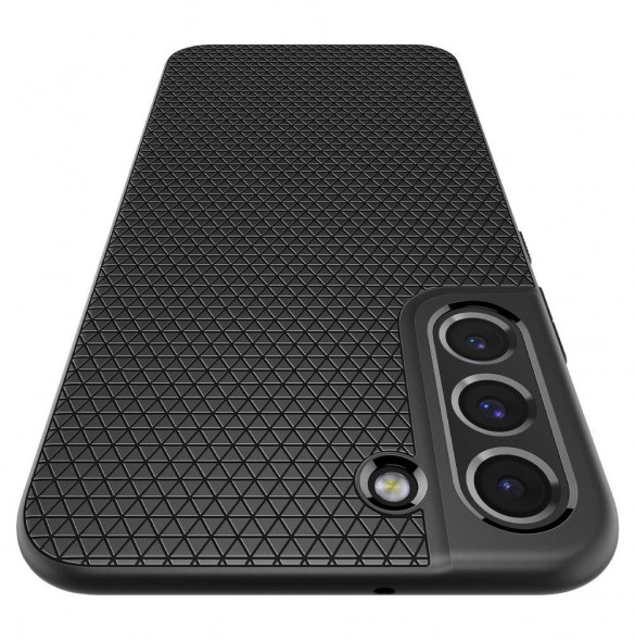 Mattsvart och väldigt stilrent skal till Samsung Galaxy S22.