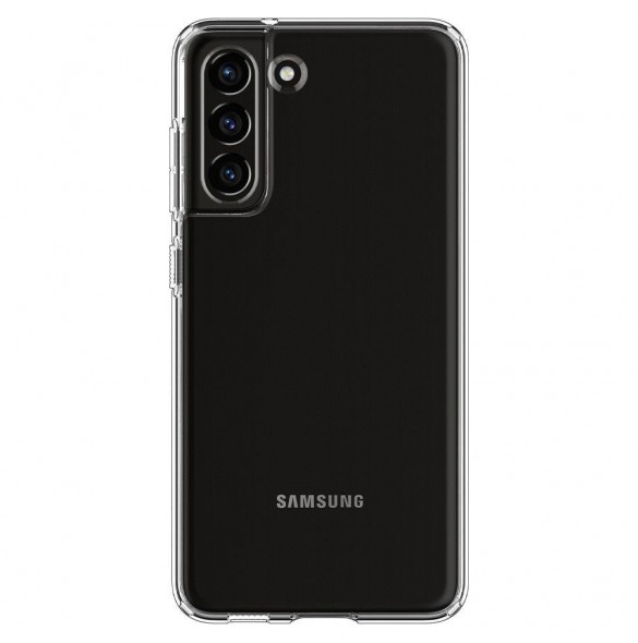 Samsung Galaxy S21 FE och väldigt snyggt skydd från Spigen.
