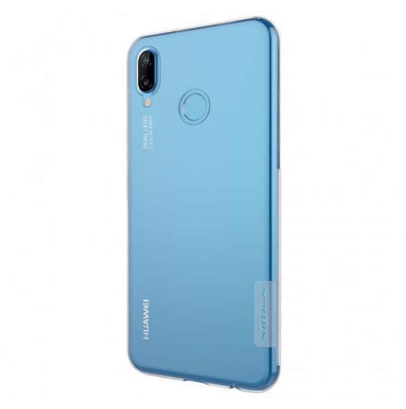 Genomskinligt och väldigt snyggt skydd för Huawei P20 Lite.