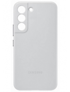 Ljusgrått och väldigt stilrent skal Samsung Galaxy S22.