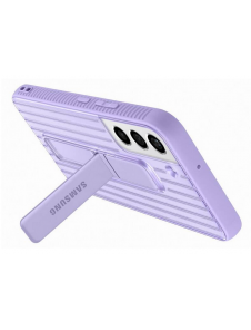 Lavendel och väldigt stilrent skal Samsung Galaxy S22.