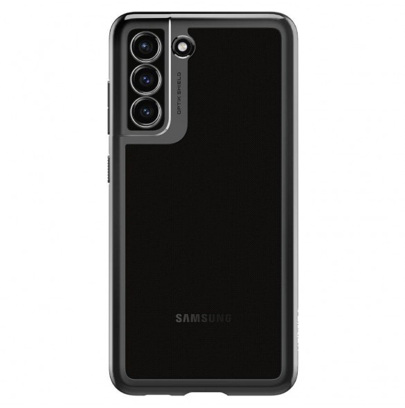 Med detta fodral kommer du att vara lugn för Samsung Galaxy S21 FE och väldigt snyggt skydd från Spigen.