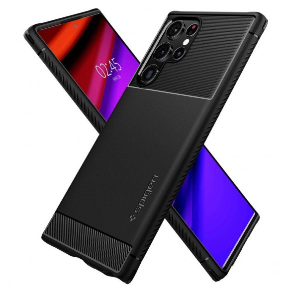 Vackert och pålitligt skyddsfodral för Samsung Galaxy S22 Ultra.