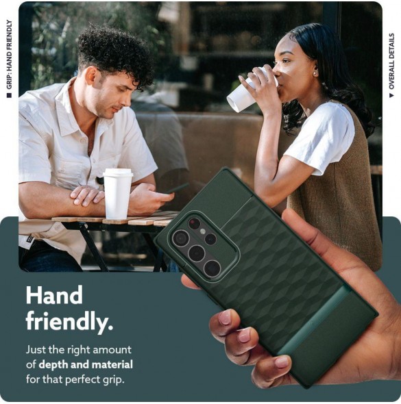 Ett snyggt skal till Samsung Galaxy S22 Ultra i kvalitativt material.