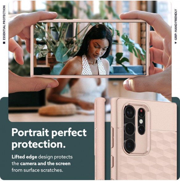 Ett elegant skal för telefon och väldigt snyggt skydd från Spigen.
