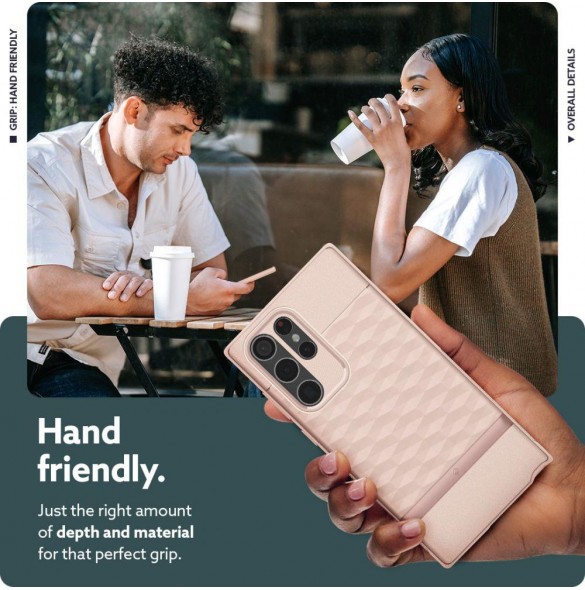 Ett snyggt skal till Samsung Galaxy S22 Ultra i kvalitativt material.