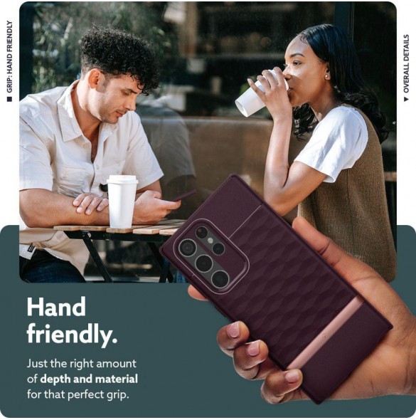 Ett snyggt skal till Samsung Galaxy S22 Ultra i kvalitativt material.