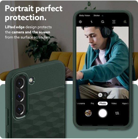 Ett snyggt skal till Samsung Galaxy S22 i kvalitativt material.
