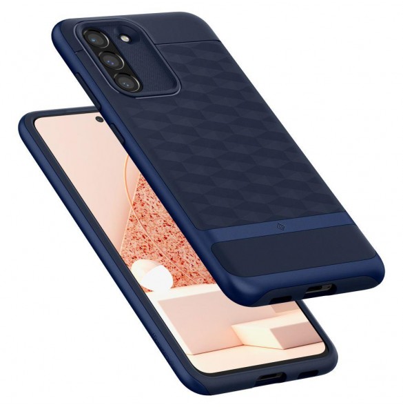 Mattsvart och väldigt stilrent skal till Samsung Galaxy S21 FE.