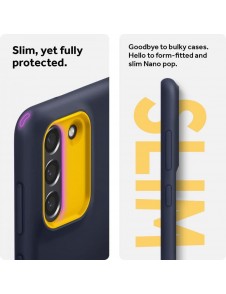 Med detta fodral kommer du att vara lugn för Samsung Galaxy S21 FE och väldigt snyggt skydd från Spigen.