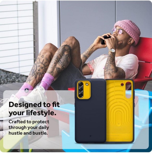 Ett snyggt skal till Samsung Galaxy S21 FE i kvalitativt material.