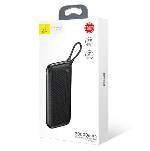En elegant Power Bank i vackert material.