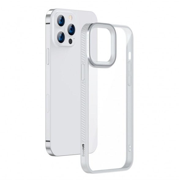 Grått och väldigt stilrent skal till iPhone 13 Pro Max.