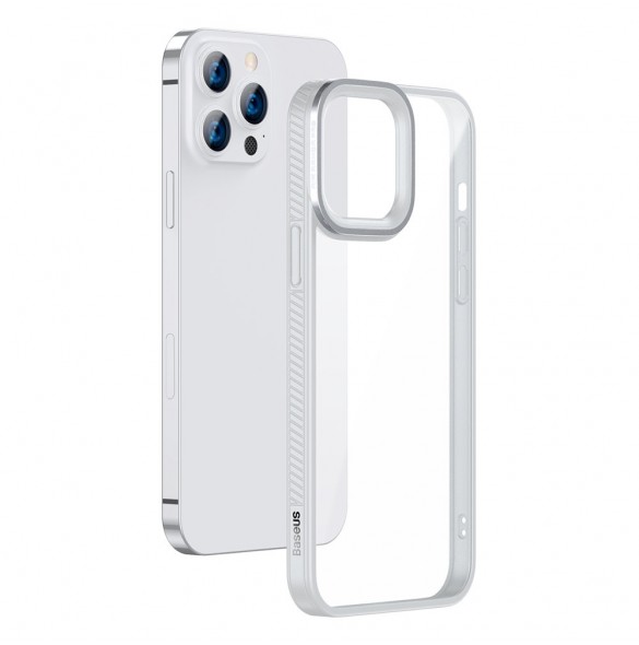 Grått och väldigt stilrent skal till iPhone 13 Pro.