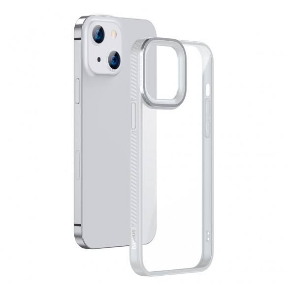 Grått och väldigt stilrent skal till iPhone 13.