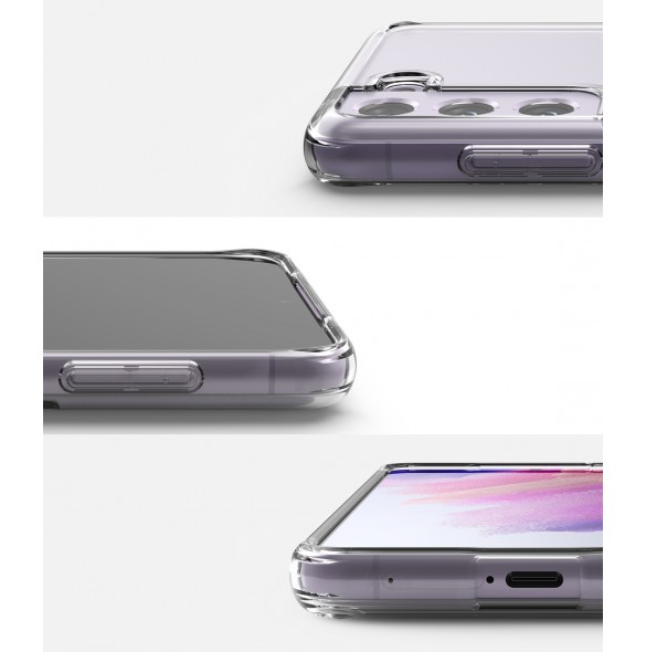 Svart och väldigt stilrent skal till Samsung Galaxy S21 FE -.