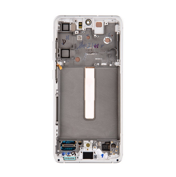 LCD-skärm + Touch Unit Samsung Galaxy S21 FE - Vit (Service Pack)