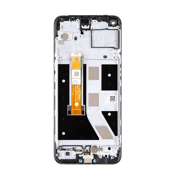 LCD Display + Touch Unit + Front Cover till OnePlus Nord N100 - Midnattsfrost