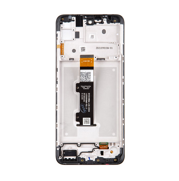 Motorola E30/E40 LCD-skärm + pekenhet (Service Pack)