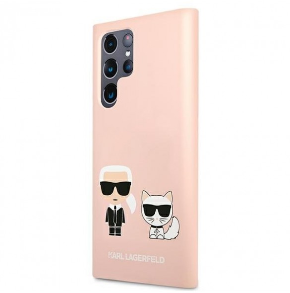 Samsung Galaxy S22 Ultra och väldigt snyggt skydd från Karl Lagerfeld.
