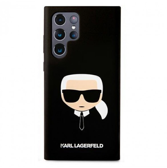 Svart och väldigt praktiskt omslag från Karl Lagerfeld.
