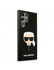 Samsung Galaxy S22 Ultra och väldigt snyggt skydd från Karl Lagerfeld.