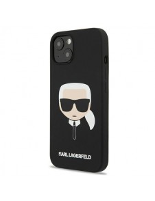 iPhone 13 Mini och väldigt snyggt skydd från Karl Lagerfeld.