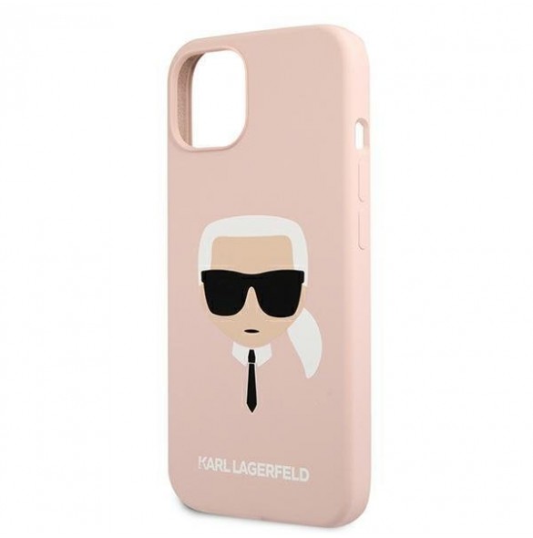 Rosa och väldigt praktiskt omslag från Karl Lagerfeld.