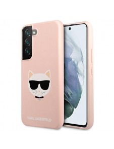 Samsung Galaxy S22 och väldigt snyggt skydd från Karl Lagerfeld.