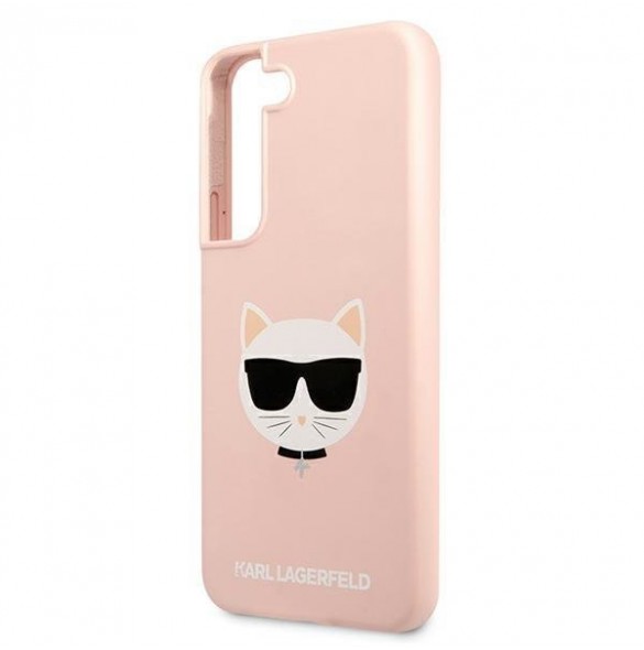 Samsung Galaxy S22 Plus och väldigt snyggt skydd från Karl Lagerfeld.