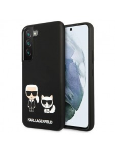 Samsung Galaxy S22 och väldigt snyggt skydd från Karl Lagerfeld.