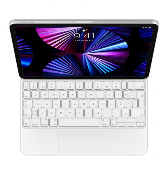 Apple MJQJ3S/A Smart Keyboard iPad 11" - Vit Swedish