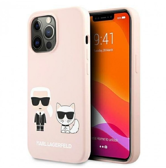 Rosa och väldigt stilrent skal till iPhone 13 Pro Max.