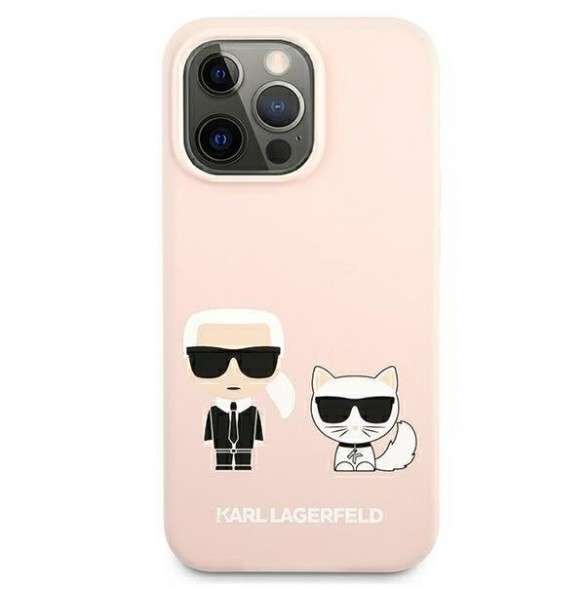 Ljusrosa och väldigt praktiskt omslag från Karl Lagerfeld.