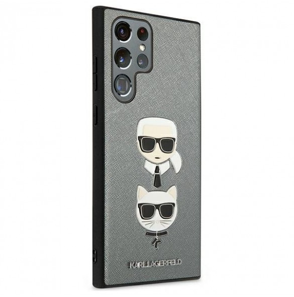 Samsung Galaxy S22 Ultra och väldigt snyggt skydd från Karl Lagerfeld.