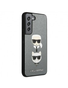 Samsung Galaxy S22 Plus och väldigt snyggt skydd från Karl Lagerfeld.