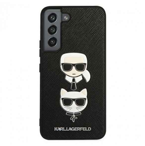 Med detta fodral kommer du att vara lugn för Samsung Galaxy S22 väldigt snyggt skydd från Karl Lagerfeld.
