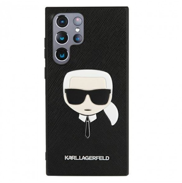 Svart och väldigt praktiskt omslag från Karl Lagerfeld.