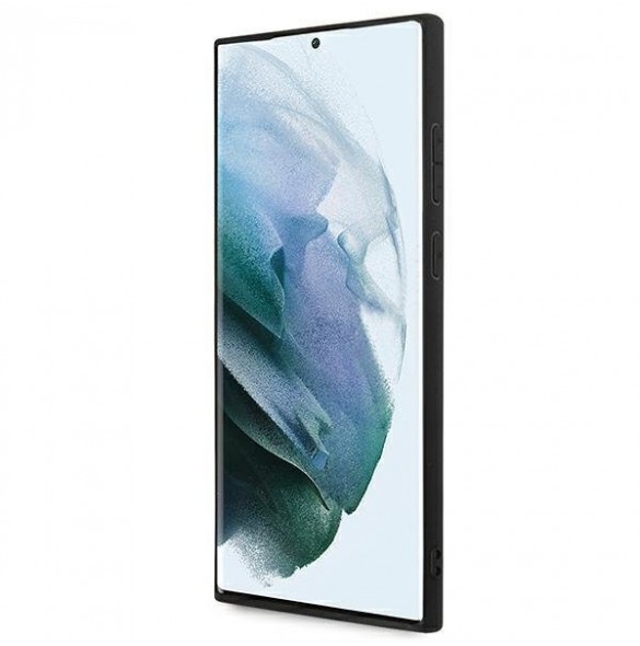 Med detta fodral kommer du att vara lugn för Samsung Galaxy S22 Ultra väldigt snyggt skydd från Karl Lagerfeld.
