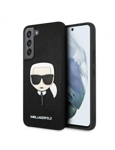 Samsung Galaxy S22 Plus och väldigt snyggt skydd från Karl Lagerfeld.